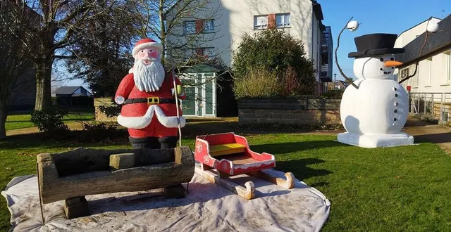 photo  nouveau décor un peu partout dans la commune.  &copy;  ouest-france 
