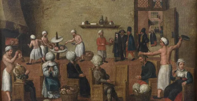 photo  le tableau qui a affolé les enchères traite d’une étonnante légende.  &copy;  luc paris 