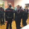 photo les sapeurs-pompiers du centre de thoiré-flée ont reçu la fourragère tricolore, comme leurs collègues sarthois.