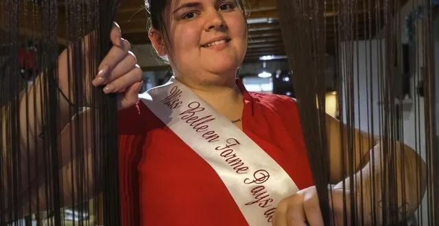 photo  tiphaine panajotides a remporté l’écharpe de miss belle en forme pays de la loire 2021. ce concours a changé sa vie.  &copy;  photo le maine libre – denis lambert 