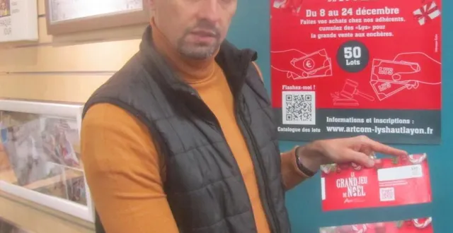 photo  baptiste angibaud est le coprésident de l’association des commerçants et artisans de lys haut-layon. 