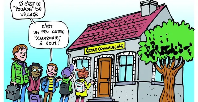 photo  l’école, un poumon dans les villages.  &copy;  troud 