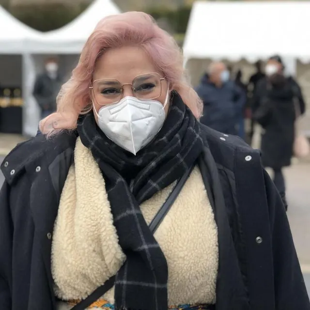 photo entre deux tournages, marilou berry vient se ressourcer à goulet.  ©  ouest-france