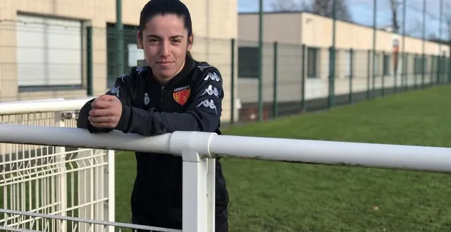 photo  chloé philippe, milieu de terrain du mans fc  &copy;  le maine libre 