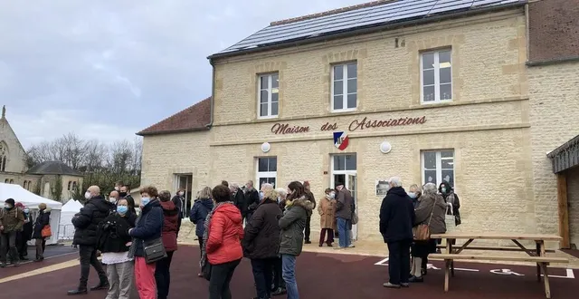photo  la maison des associations et des producteurs locaux a été inaugurée samedi 11 décembre 2021, après quatorze mois de travaux.  &copy;  ouest-france 