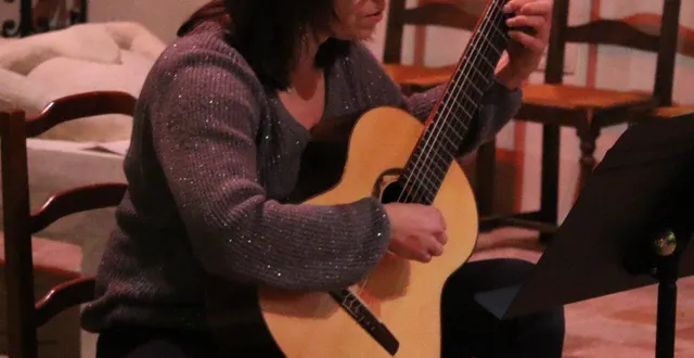 photo  muriel leroux, a fait voyager le public.  &copy;  le maine libre 