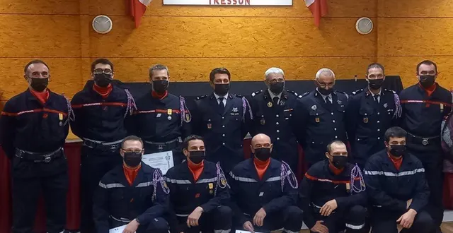 photo  les sapeurs-pompiers de tresson ne sont pas assez nombreux. une campagne de recrutement devrait permettre d’étoffer l’effectif.  &copy;  le maine libre 