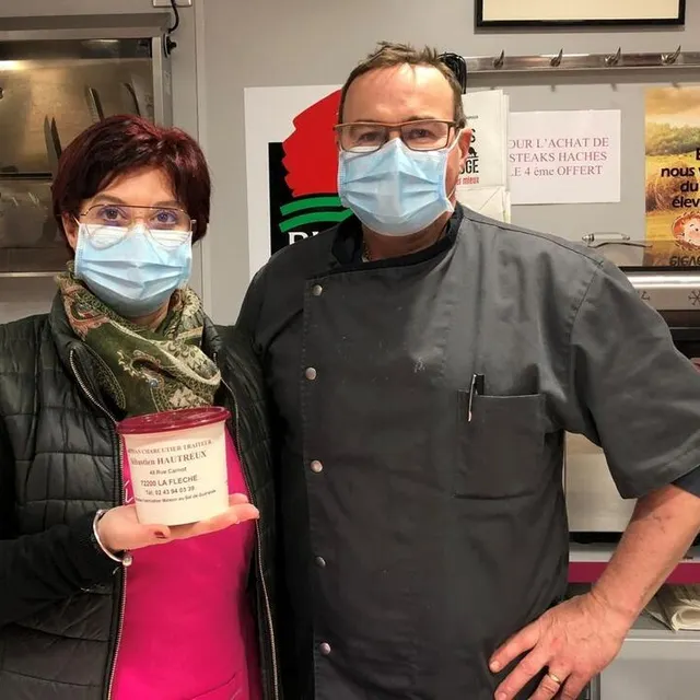 photo stéphanie et sébastien hautreux ont souvent été récompensés pour leurs rillettes.  ©  ouest-france