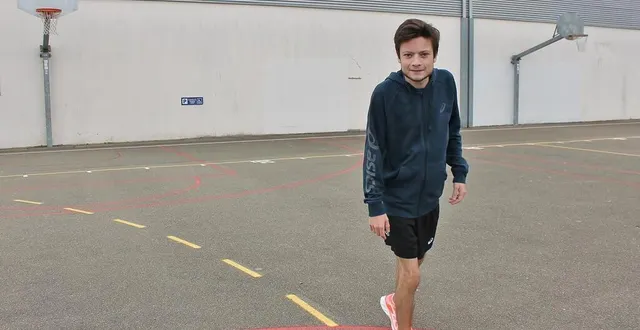photo  alexandre allain, ici lors sur le terrain d’entraînement près de l’hippodrome, à sablé-sur-sarthe, le 20 septembre 2021.  &copy;  archives ouest-france 