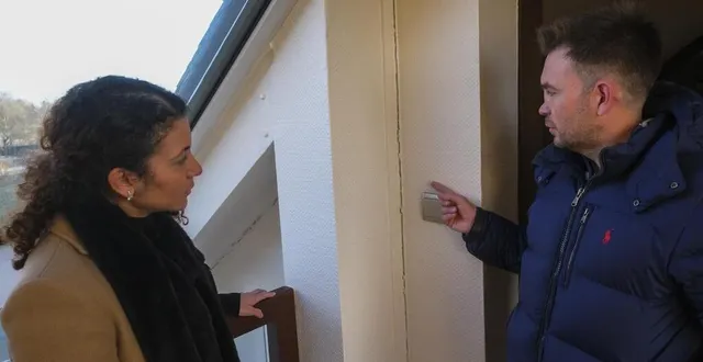 photo  sargé-lès-le mans, vendredi 10 décembre 2021. si les fissures ne sont pas spectaculaires pour le moment, les conséquences sont déjà pesantes pour la famille normand   &copy;  le maine libre – denis lambert 