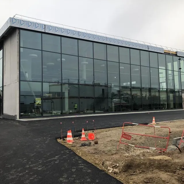 photo le nouveau supermarché lidl, à flers, dans l’orne, se démarquera de l’ancien grâce notamment à ses grandes baies vitrées.  ©  ouest-france