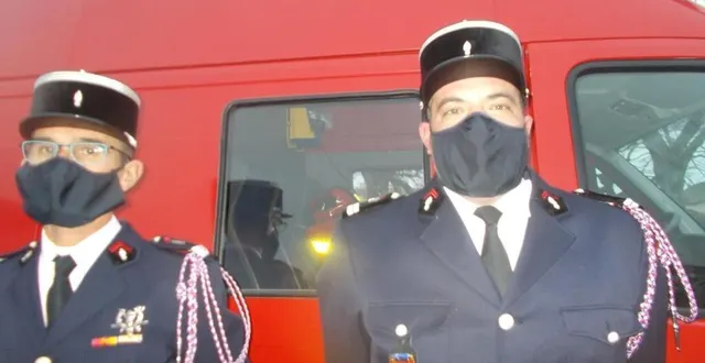 photo  allan josselin (à droite) succède à gilles bordaiseau  &copy;  le maine libre 