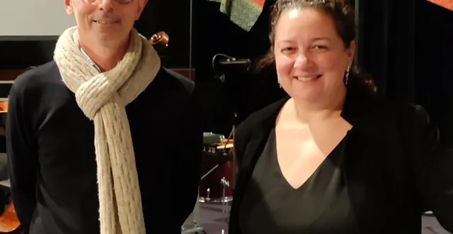 photo  alexis brault et zahia ziouani.  &copy;  le maine libre 