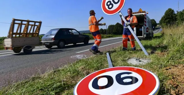 photo  la limitation de vitesse à 80 km/heure n’est plus en vigueur sur 800 km du réseau routier dans le département.  &copy;  archives le maine libre denis lambert 