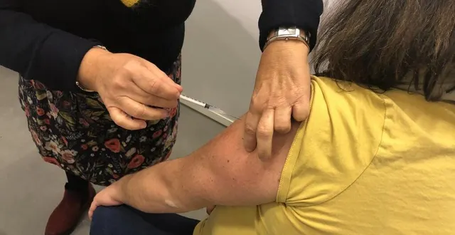 photo  nouveau centre de vaccination du parc manceau, dans les anciens locaux d’alinéa au mans.  &copy;  ouest-france 