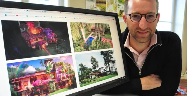 photo  l’hacienda bambusa, hôtel tenu par olivier dufeu a fortement inspiré les dessinateurs du film « encanto, la fantastique famille madrigal. »  &copy;  le maine libre 
