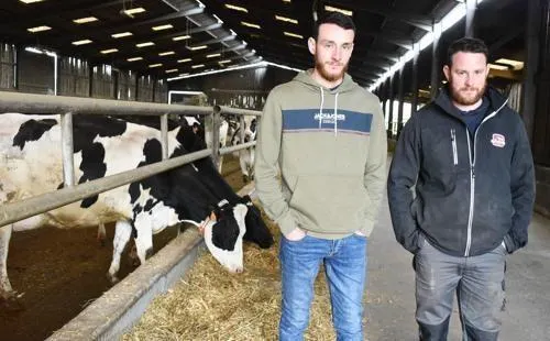 photo lls n’ont pas passé leur enfance à la ferme. pourtant, les deux frères thomas et alexandre se sont installés comme agriculteurs à précigné en 2019. un choix qu’ils ne regrettent pas.  ©  archives le maine libre