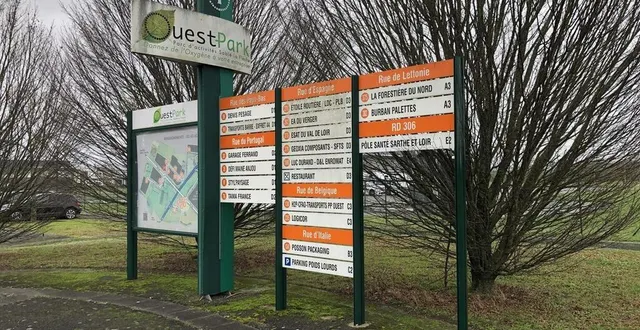 photo  ouest park est en passe d’accueillir un bâtiment de 45 000 m2 qui pourrait être dédié à une entreprise de logistique.  &copy;  ouest-france 