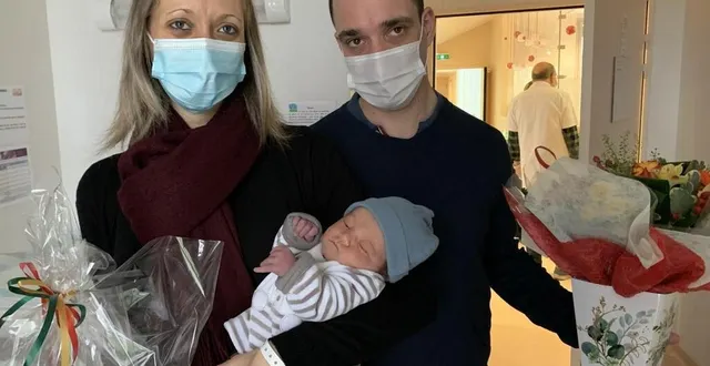 photo  jules, premier bébé de l’année 2022 du pôle santé sarthe et loir, est arrivé au monde dimanche 1er janvier 2022, à 2h50.  &copy;  le maine libre 