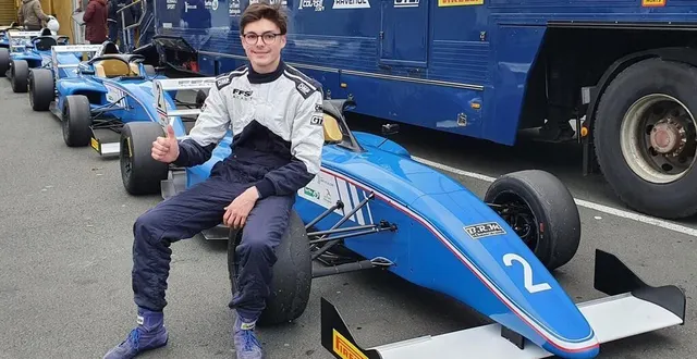 photo  lukas papin a fait forte impression lors de ses deux journées de roulage au mans.  &copy;  lukas papin 