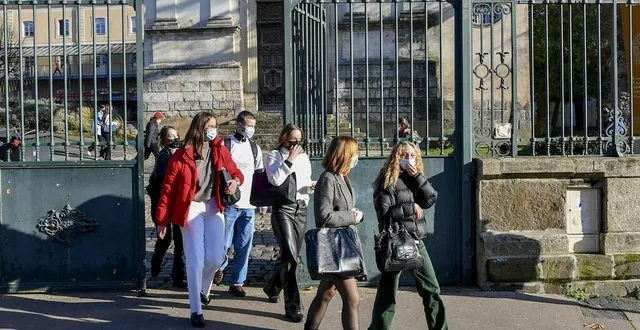 photo  dans certaines classes de ce lycée manceau, il manque parfois jusqu’à dix élèves par classe.  &copy;  photo le maine libre – yvon loue 