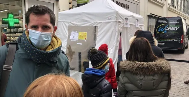 photo  julien cristofoli, co-secrétaire du snuipp-fsu a connu les affres d’un papa d’enfant « cas contact ».  &copy;  ouest-france 