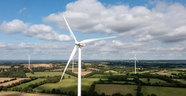 photo  photo d’illustration : le projet de la société ferme éolienne à saint-cosme-du-vairais (sarthe) a été validé par le tribunal administratif de nantes (loire-atlantique).  &copy;  ouest-france 