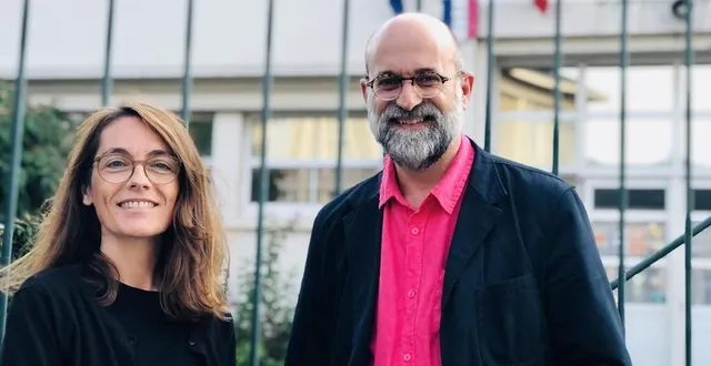 photo  florence prudhomme et jean-baptiste lalanne, coprésidents de la fédération des conseils de parents d’élèves de maine-et-loire (fcpe 49).  &copy;  archives ouest-france 