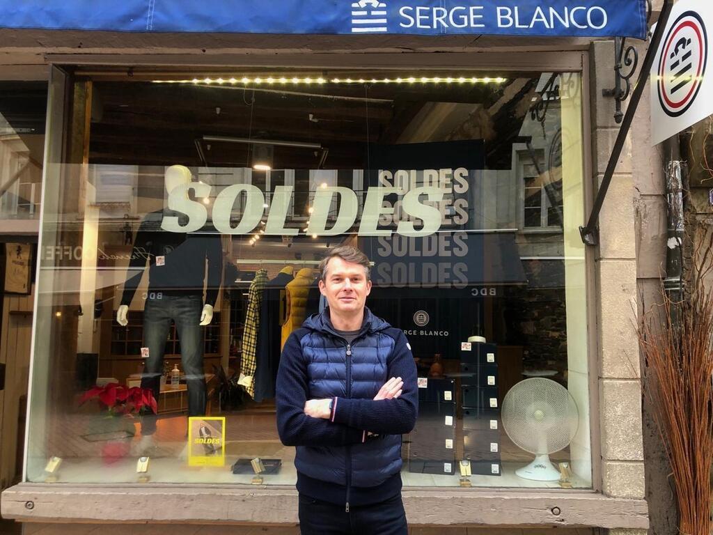 Serge best sale blanco soldes