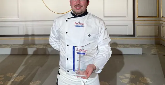 photo  le caviste d’argentan a reçu son prix à l’élysée.  &copy;  dr 