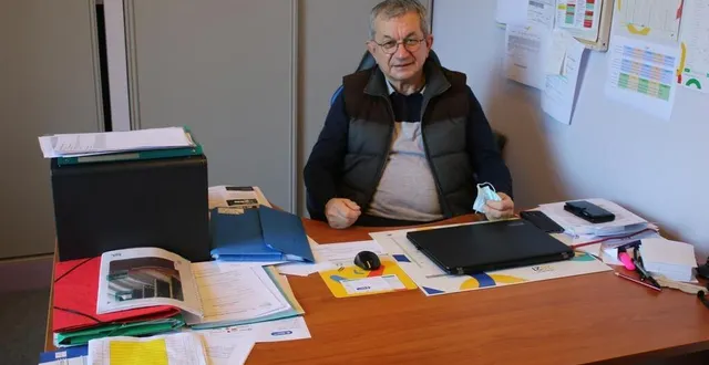 photo  jean-denis guibert, maire.  &copy;  ouest-france 