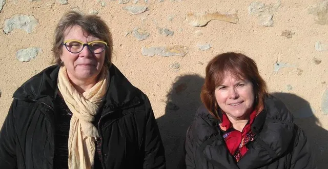 photo  martine fouillet et françoise montarou.  &copy;  le maine libre 