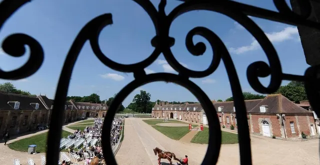 photo  à partir de samedi 15 janvier 2022, le haras national du pin, au pin-au-haras (orne), accueillera l’équipe du parc rustik, pour deux animations.  &copy;  archives ouest-france 