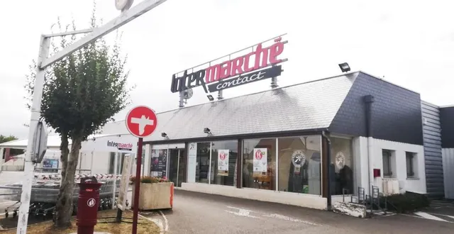 photo  l’intermarché de saint-gervais-en-belin sera remplacé par un nouveau magasin à laigné-en-belin.  &copy;  ouest-france 