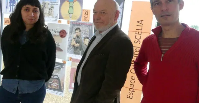 photo  mélissa rouillon, responsable de l’espace culturel scélia, patrick chabot, adjoint à la culture et cyril mudry, responsable de l’établissement d’enseignement artistique, annoncent le programme culturel du premier semestre.  &copy;  ouest-france 