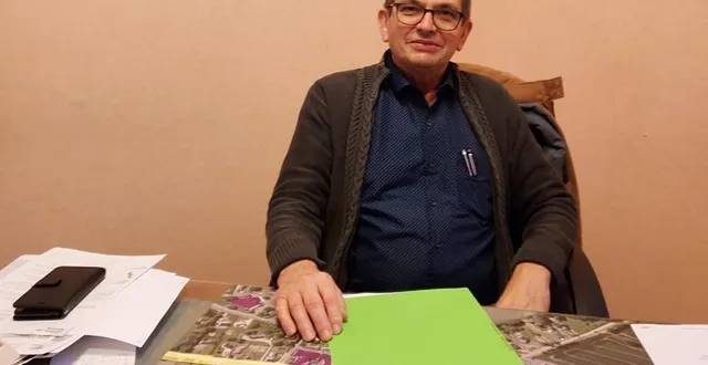 photo  le maire, pierre chivard, évoque les projets de l’année.  &copy;  ouest-france 