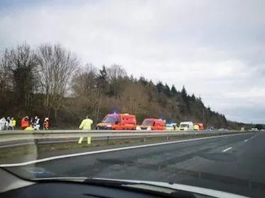 photo  les secours sont sur place.  &copy;  photo internaute 