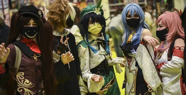 photo  les cosplayers étaient venus en majorité à l’occasion de la première journée de la 3e édition du geek life festival.  &copy;  le maine libre – denis lambert 