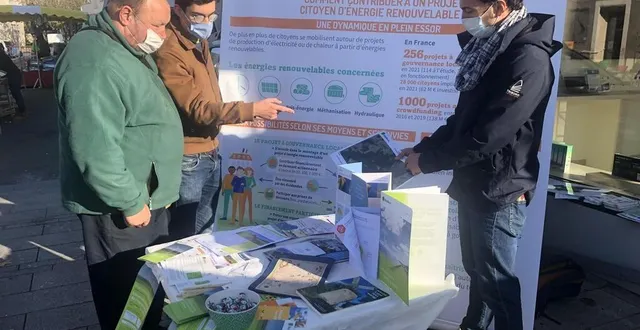 photo  une information sur cette campagne participative avait été menée en novembre dernier sur le marché de la flèche.  &copy;  archive le maine libre 