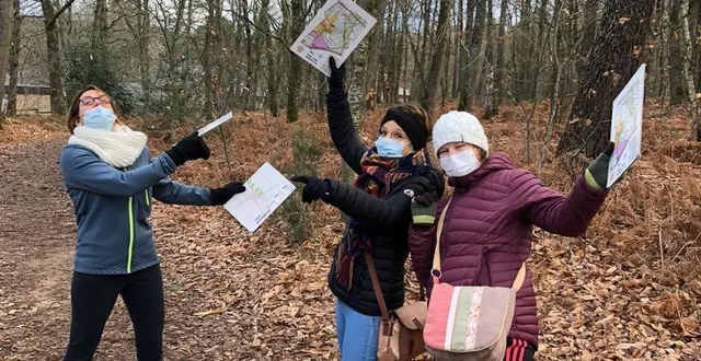 photo  les trois collègues s’entraînent ensemble au moins une fois par mois.  &copy;  ouest-france 
