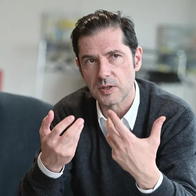 photo melvil poupaud préside cette année le jury du festival premiers plans, à angers.  ©  sébastien aubinaud