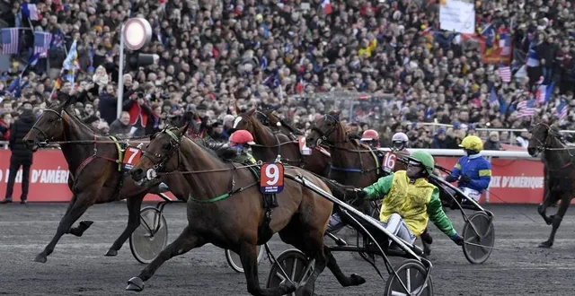 photo  double vainqueur du prix d’amérique (ici en 2020), le trotteur « face time bourbon » (9), est forfait pour l’édition 2022 à cause d’une blessure également synonyme de fin de carrière.  &copy;  archives stéphane geufroi, ouest-france 