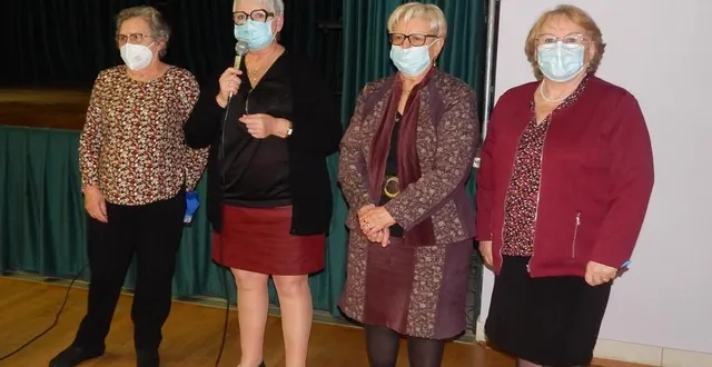 photo  nelly doucet a succédé à thérèse hubert, présidente du club générations mouvement.  &copy;  le maine libre 