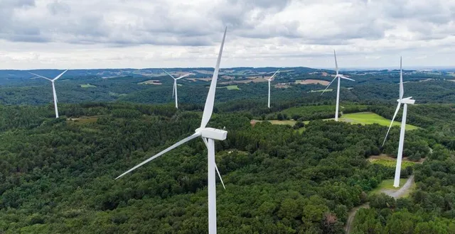 photo  les éoliennes verront-elles le jour en pays fléchois ? les élus se positionnent (photo d’illustration).  &copy;  archives ouest-france 
