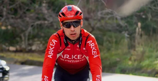 photo  nicolas edet sous ses nouvelles couleurs d’arkéa-samsic.  &copy;  thierry sourbier / arkéa-samsic 