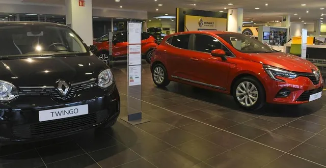 photo  la concession renault du mans est mise en vente.  &copy;  photo archives le maine livre – yvon loué 