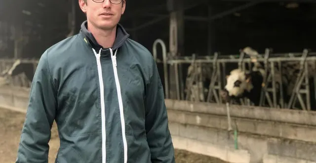 photo  pascal letertre est à la tête d’une exploitation laitière, à beauvain, dans l’orne.  &copy;  ouest-france 