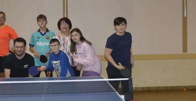 photo  les pongistes s’entraînent tous les lundis et mercredis, à la salle du foyer rural.  &copy;  le maine libre 