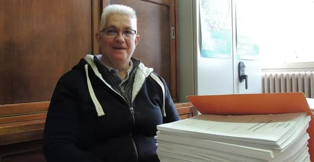 photo  nadine mercier, maire de valennes.  &copy;  le maine libre 