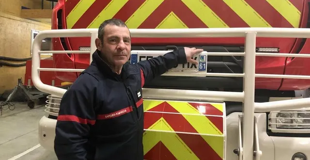 photo  dominique barré est le chef du centre de secours de briouze, dans l’orne.  &copy;  ouest-france 